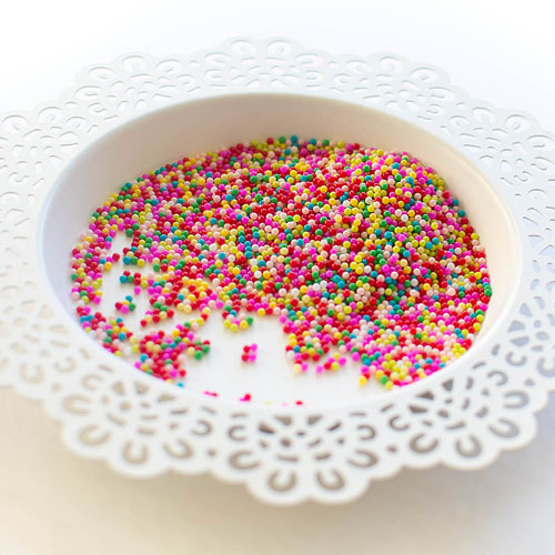 Pretty Pink Posh Party Time Glass Shaker Beads product image