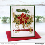 Pretty Pink Posh Pine Sprig Dies merry