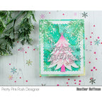 Pretty Pink Posh Pine Sprig Dies tree