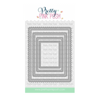 Pretty Pink Posh Pinking Rectangles Dies