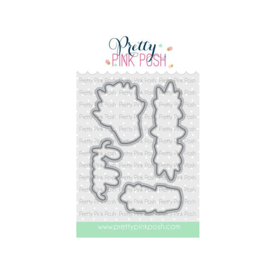 Pretty Pink Posh Potted Daffodils Clear Stamp and Die Set image 2