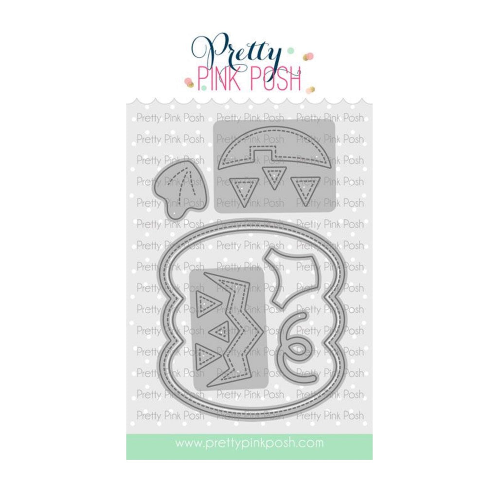 Pretty Pink Posh Pumpkin Face Shaker Dies