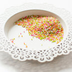 Pretty Pink Posh Rainbow Sherbet Glass Shaker Beads product image