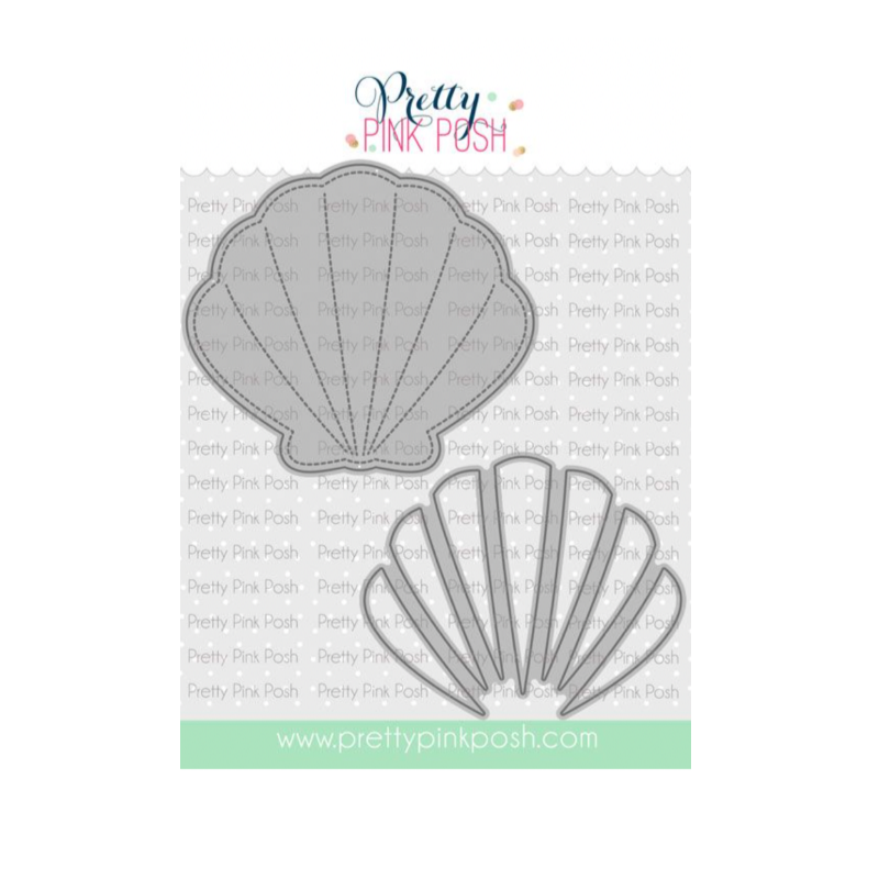 Pretty Pink Posh Seashell Shaker Dies