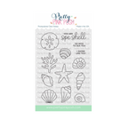 Pretty Pink Posh Seashells Clear Stamps