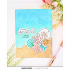 Pretty Pink Posh Seashells Dies sand