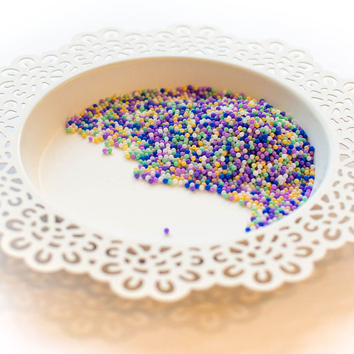 Pretty Pink Posh Serene Glass Shaker Beads product image