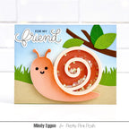 Pretty Pink Posh Snail Shaker Dies stars