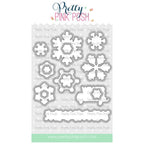 Pretty Pink Posh Snowflakes Dies