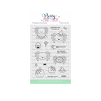 Pretty Pink Posh Spider Friends Clear Stamp and Die Set product 1