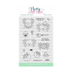 Pretty Pink Posh Spider Friends Clear Stamps