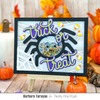 Pretty Pink Posh Spider Shaker Dies treats