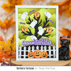 Pretty Pink Posh Spooky Forest Dies spooktacular card
