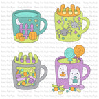 Pretty Pink Posh Spooky Mug Additions Dies*