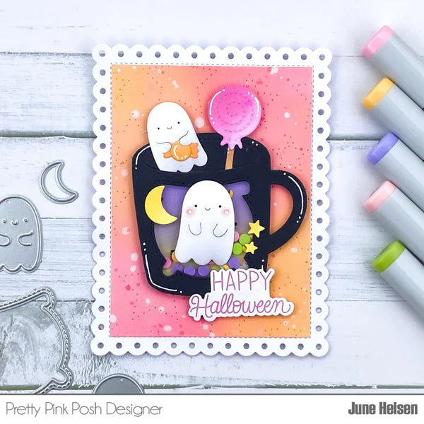 Pretty Pink Posh Spooky Mug Additions Dies*