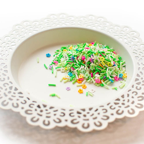 Pretty Pink Posh Spring Flowers Clay Confetti product image
