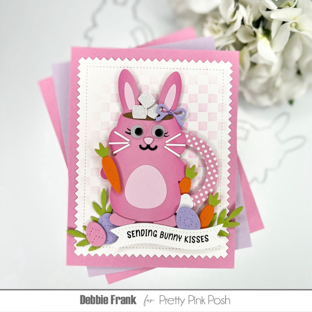 Pretty Pink Posh Springtime Holder Additions Dies pink bunny mug | color-code:ALT02