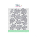 Pretty Pink Posh Stitched Leaves Dies