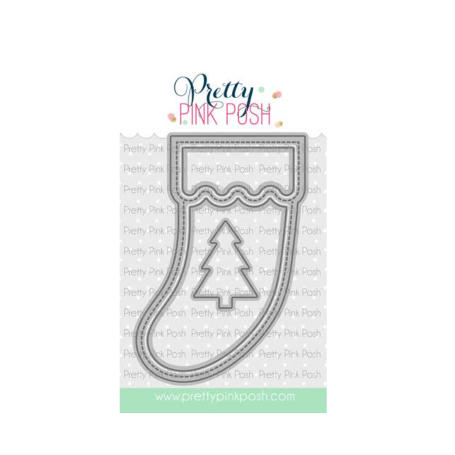 Pretty Pink Posh Stocking Shaker Dies