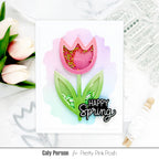 Pretty Pink Posh Sugar Pop Glass Shaker Beads happy spring