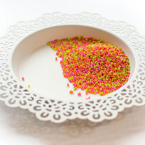 Pretty Pink Posh Sugar Pop Glass Shaker Beads product image