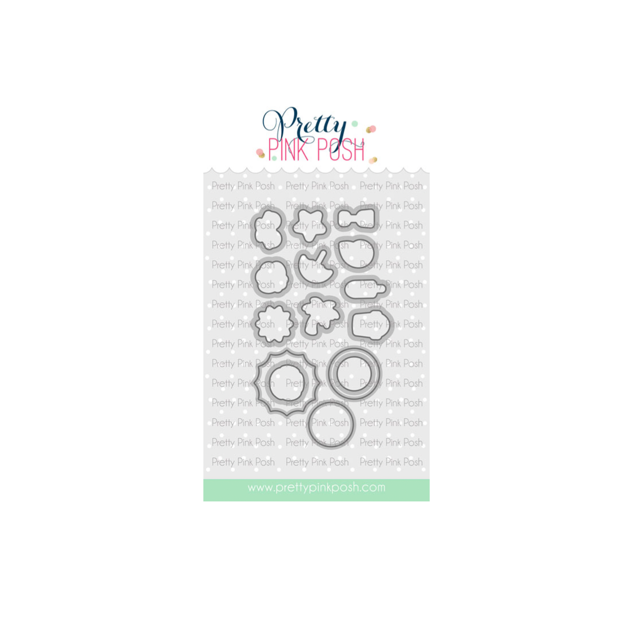 Pretty Pink Posh  Summer Icons Clear Stamp and Die Set product image 2
