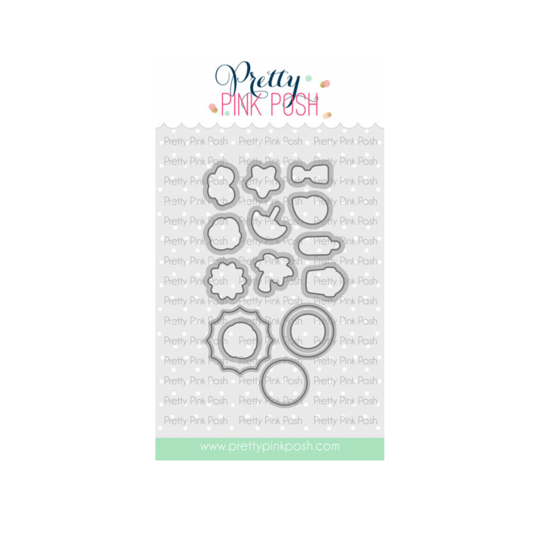 Pretty Pink Posh Summer Icons Dies