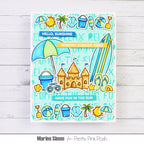 Pretty Pink Posh Summer Icons Dies sunshine