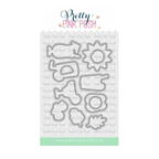 Pretty Pink Posh Summer Sips Clear Stamp and Die Set product image 2
