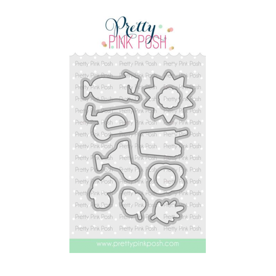 Pretty Pink Posh Summer Sips Dies