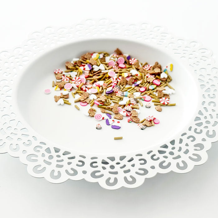 Pretty Pink Posh Sweet Gingerbread Clay Confetti product image