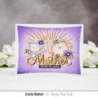 Pretty Pink Posh Tea Time Clear Stamps mother