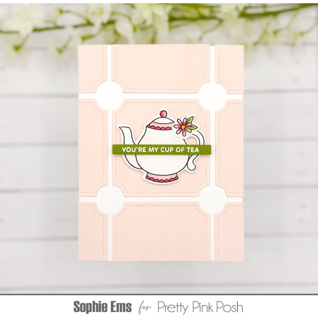 Pretty Pink Posh Tea Time Dies love you
