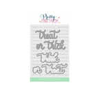 Pretty Pink Posh Trick or Treat Shadow Dies