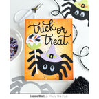 Pretty Pink Posh Trick or Treat Shadow Dies sucker