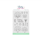 Pretty Pink Posh Turkey Friends Clear Stamps