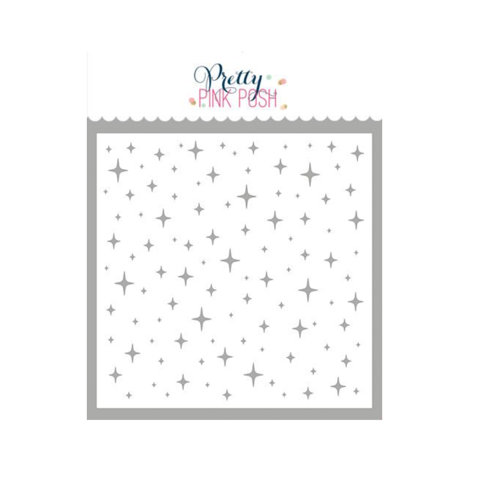 Pretty Pink Posh Twinkle Stencil