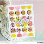 Pretty Pink Posh Valentine Icons Dies hearts