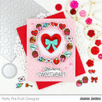 Pretty Pink Posh Valentine Icons Dies sweetheart