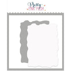 Pretty Pink Posh Watercolor Rectangle With Mask Stencils