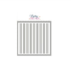 Pretty Pink Posh Windowpane Plaid Stencils