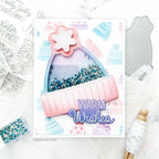 Pretty Pink Posh Winter Greetings Dies warm wishes | color-code:ALT01