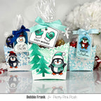 Pretty Pink Posh Winter Tags Clear Stamps boxes