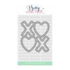Pretty Pink Posh XOXO Word Shaker Die