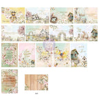 Prima Marketing Among The Wildflowers 4 x 6 Journaling Cards 682255 Single Sheet View