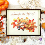 Prima Marketing Autumn Splendor ReDesign Small Transfers 673666 Home For The Harvest