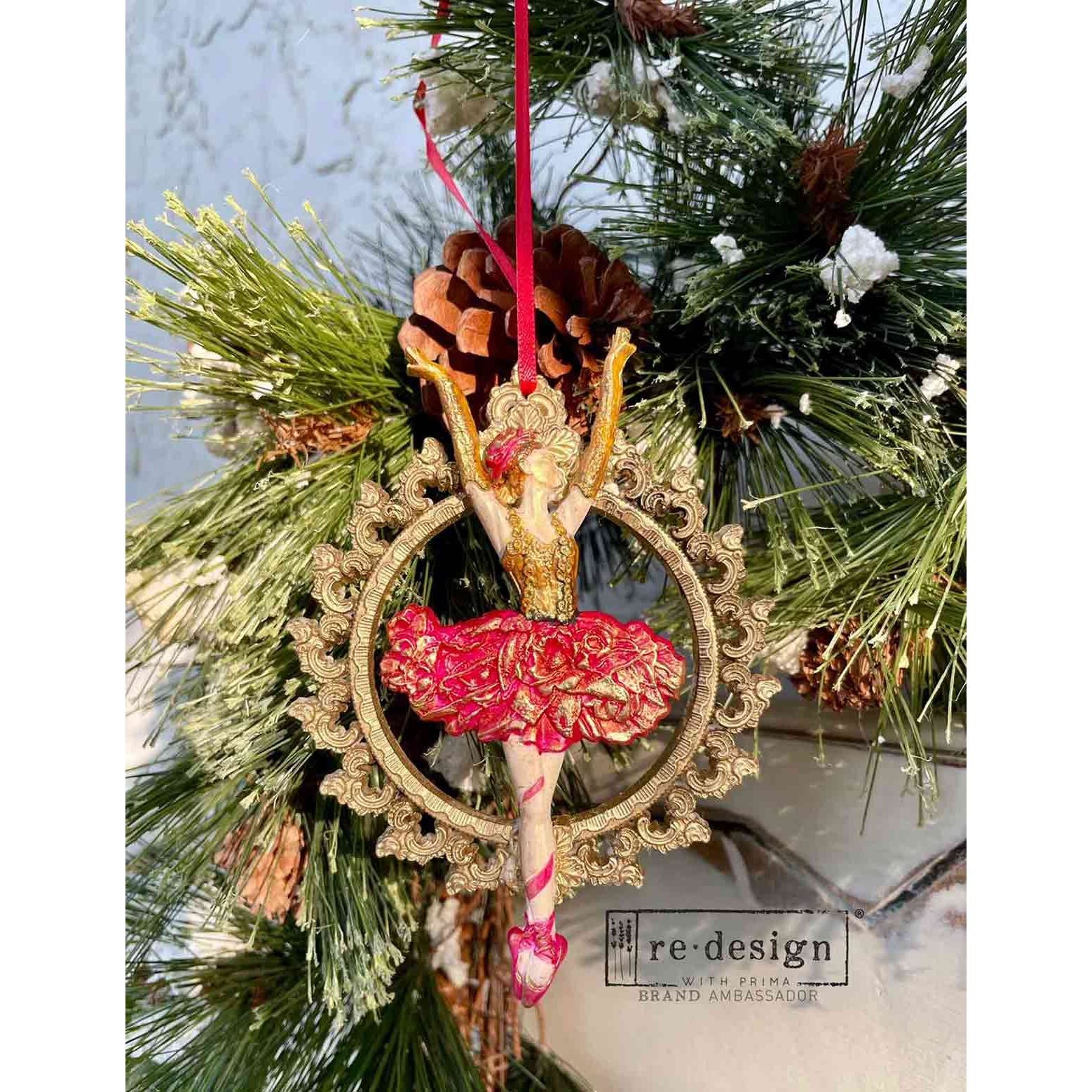 Prima Marketing Celestial Grace ReDesign Decor Mould 673574 Ballerina Ornament