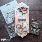 Prima Marketing Celestial Stencils Finnabair Art Alchemy 969981 Find Yourself Project | color-code:ALT03