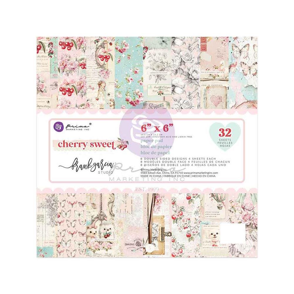Prima Marketing Cherry Sweet 6 x 6 Paper Pad 981921