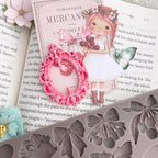 Prima Marketing Cherry Sweet ReDesign Decor Mould 982003 PInk Frame